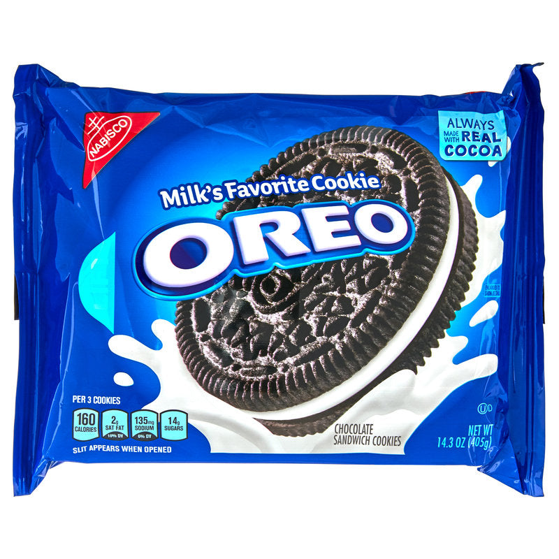 oreo　レイズ Oreos Chocolate Sandwich Cookies 14.3oz – Gostore