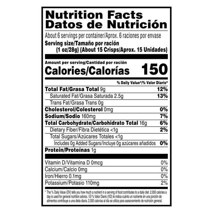 Pringles Sour Cream & Onion Potato Crisps Chips 5.2oz