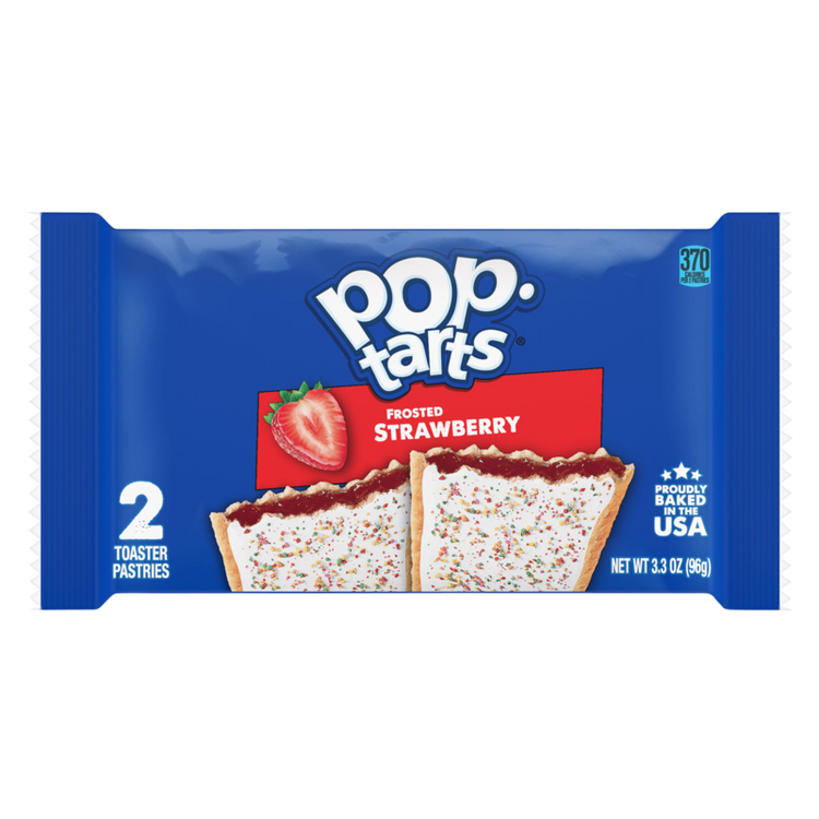 Pop-Tarts Frosted Strawberry Toaster Pastries 2ct