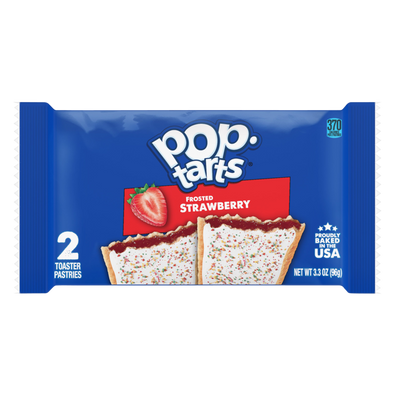 Pop-Tarts Frosted Strawberry Toaster Pastries 2ct