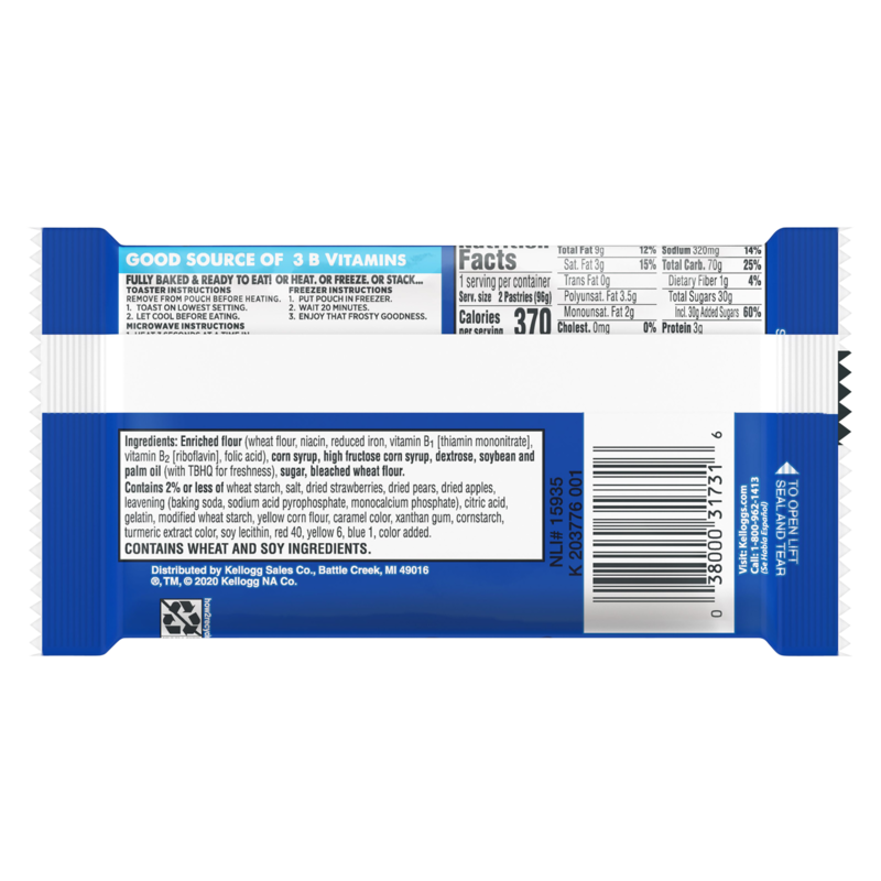 Pop-Tarts Frosted Strawberry Toaster Pastries 2ct