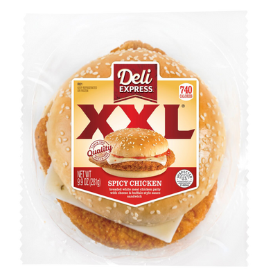 Deli Express Spicy Chicken XXL Sandwich 9.9oz