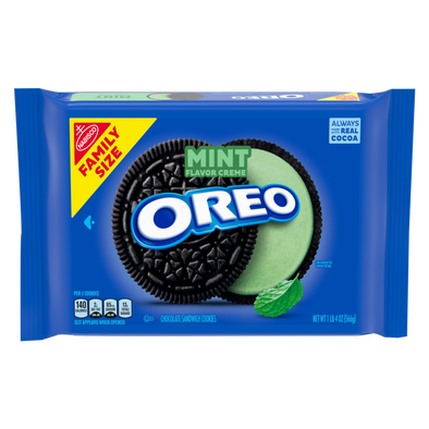 Oreo Mint Chocolate Cream Sandwich Cookies 20oz