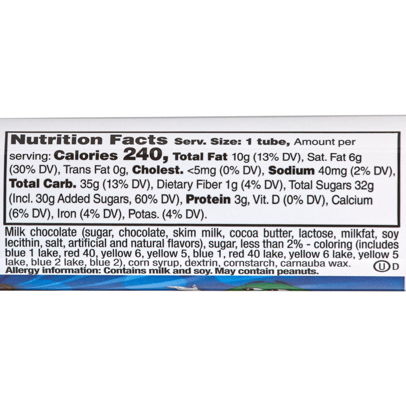 M&M's Minis Milk Chocolate Candies Mega Tube 1.77oz