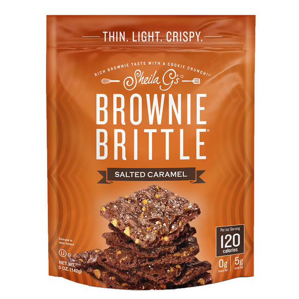 Sheila G's Salted Caramel Brownie Brittle 5oz