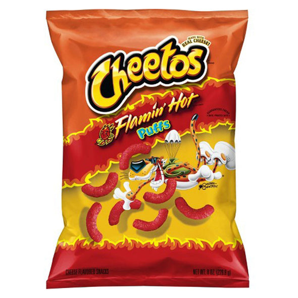 Cheetos Flamin' Hot Puffs 8oz