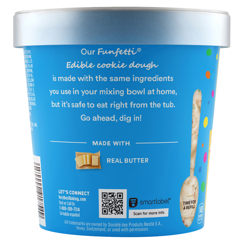 Toll House Funfetti Edible Cookie Dough 15oz
