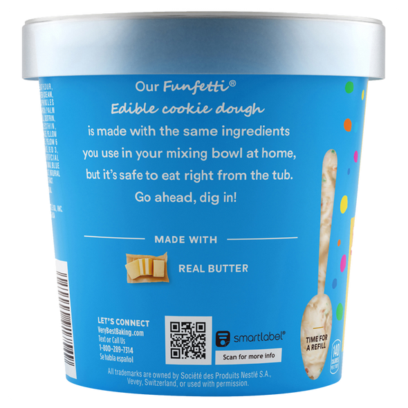 Toll House Funfetti Edible Cookie Dough 15oz