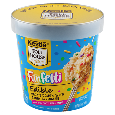 Toll House Funfetti Edible Cookie Dough 15oz