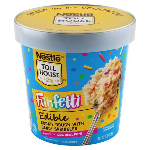 Toll House Funfetti Edible Cookie Dough 15oz