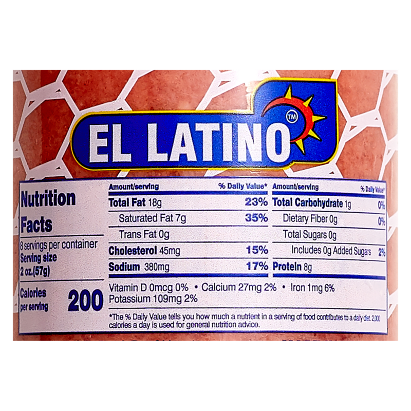 El Latino Salchichon Cooked Salami 16oz