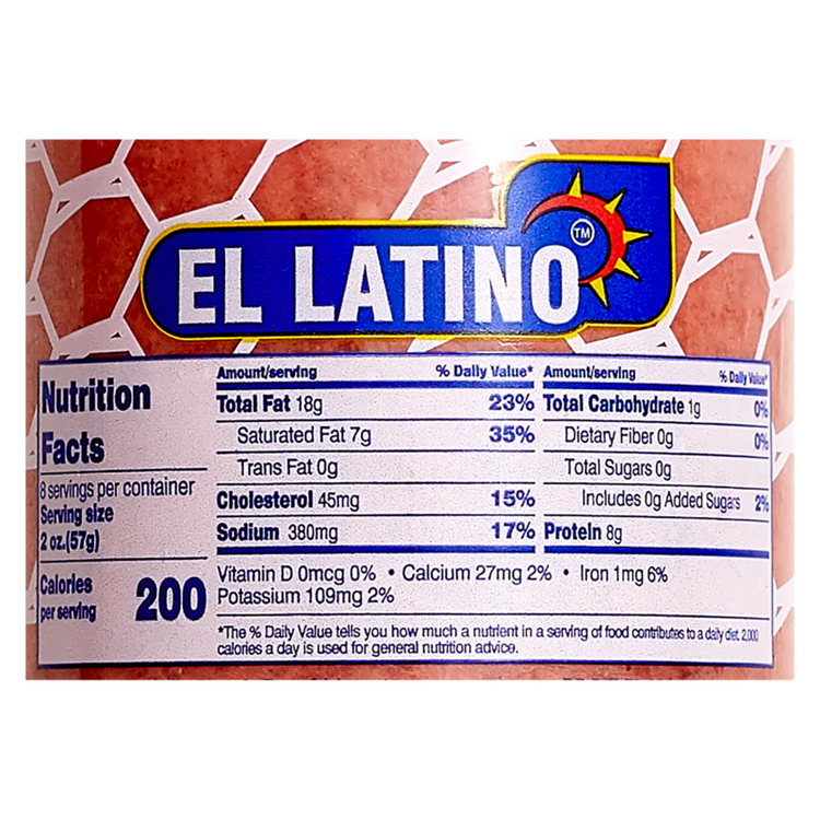 El Latino Salchichon Cooked Salami 16oz