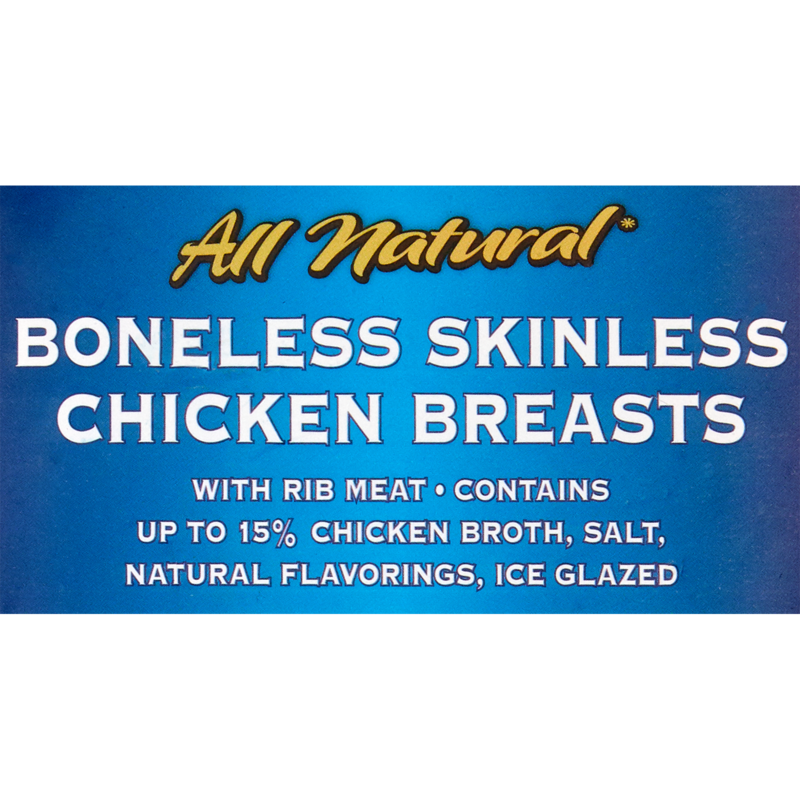 Tyson Frozen Boneless Skinless Chicken Breasts 2.5lb