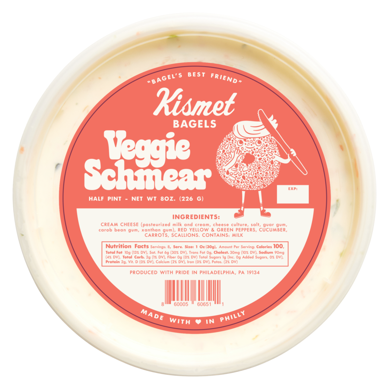 Kismet Veggie Cream Cheese Schmear 8oz