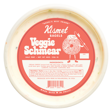 Kismet Veggie Cream Cheese Schmear 8oz