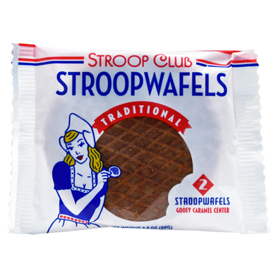 Stroop Club Traditional Stroopwafel 2pk 2.3oz