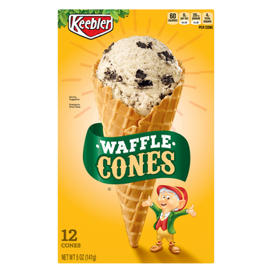 Keebler Waffle Cone 12ct 5oz