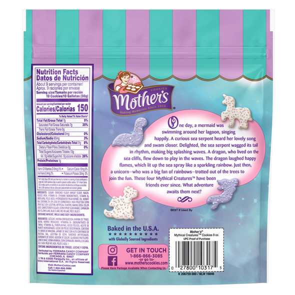 Mother's Mythical Creatures Cookies 9oz