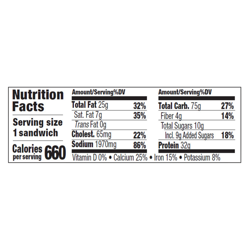 Deli Express Spicy Chicken XXL Sandwich 9.9oz
