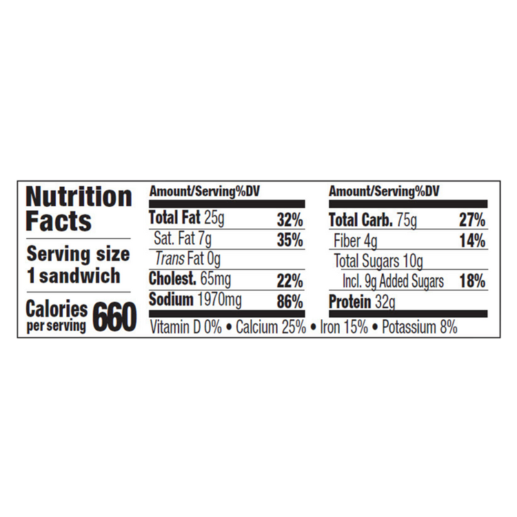 Deli Express Spicy Chicken XXL Sandwich 9.9oz