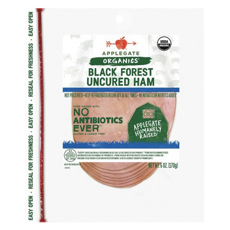 Applegate Meats Sliced Black Forest Ham 6oz
