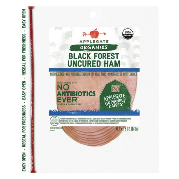 Applegate Meats Sliced Black Forest Ham 6oz