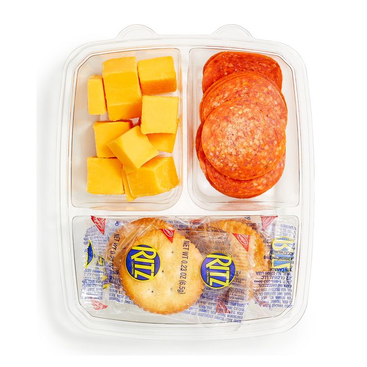 York Street Pepperoni & Cheese Snack Box 4.6oz
