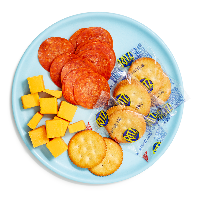 York Street Pepperoni & Cheese Snack Box 4.6oz
