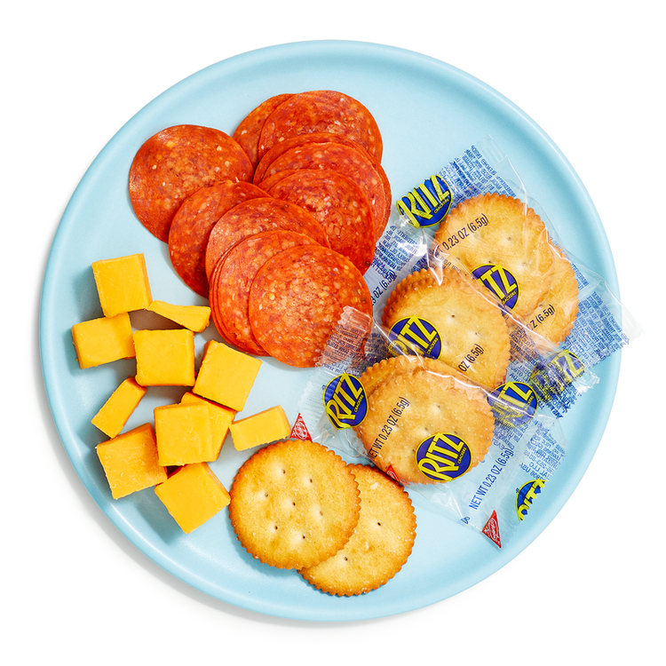 York Street Pepperoni & Cheese Snack Box 4.6oz