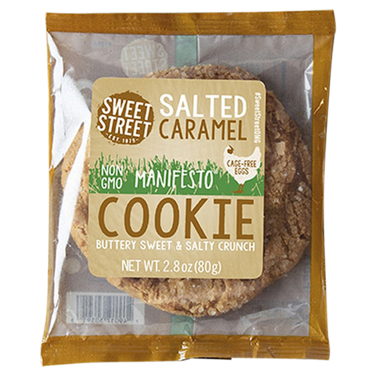 Salted Caramel Manifesto Cookie - Sweet Street - 2.8 oz