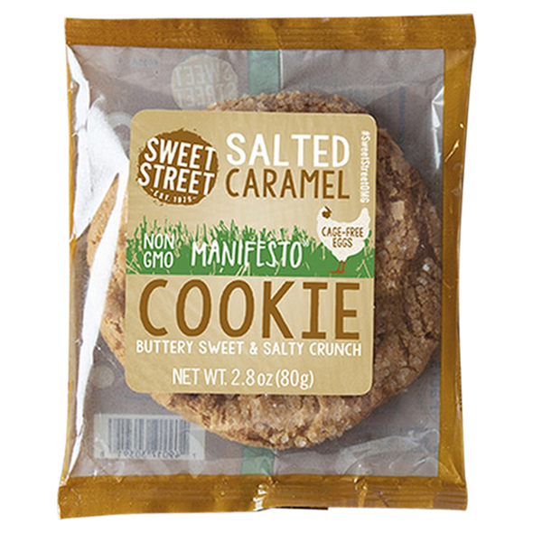 Salted Caramel Manifesto Cookie - Sweet Street - 2.8 oz