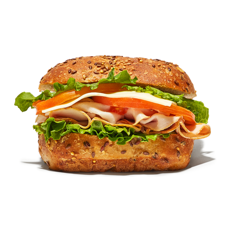 York Street Smoked Turkey & Swiss Multigrain Roll 9.73oz