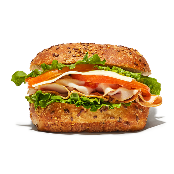York Street Smoked Turkey & Swiss Multigrain Roll 9.73oz