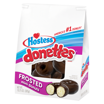 Hostess Chocolate Bagged Donettes 10.75oz