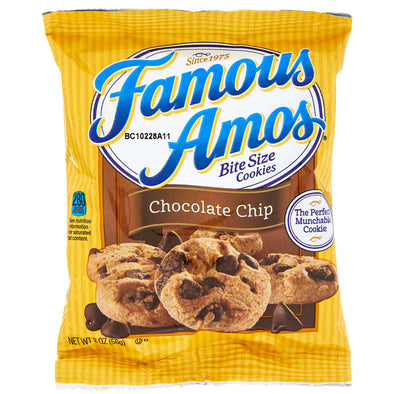 Famous Amos Bite Size Chocolate Chip Cookies 2oz