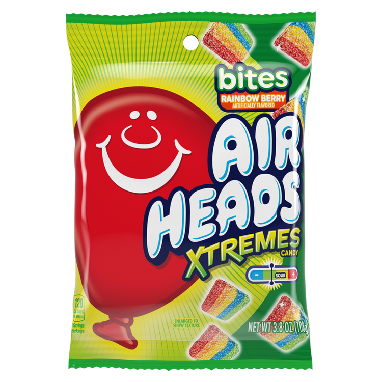 Airheads Xtreme Rainbow Berry Bites 3.8oz