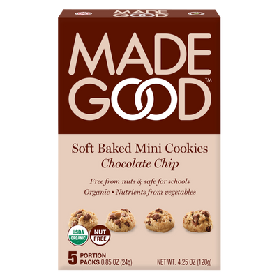 Made Good Organic Chocolate Chip Soft Baked Minis Cookies 4.25oz