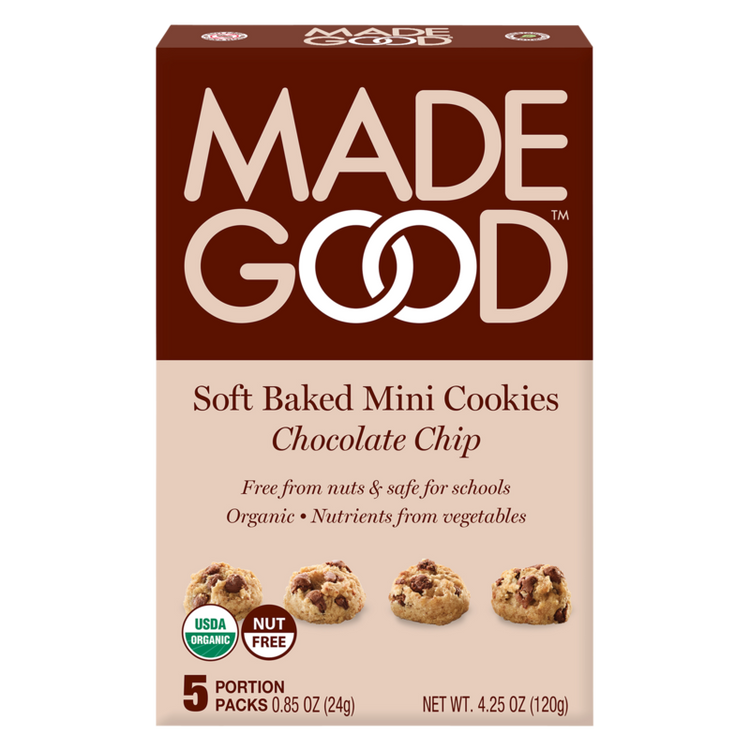Made Good Organic Chocolate Chip Soft Baked Minis Cookies 4.25oz