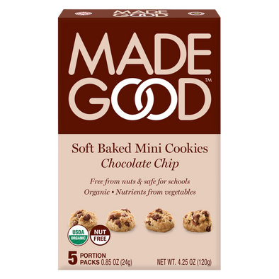 Made Good Organic Chocolate Chip Soft Baked Minis Cookies 4.25oz