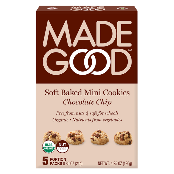 Made Good Organic Chocolate Chip Soft Baked Minis Cookies 4.25oz