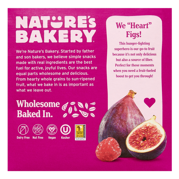 Nature's Bakery Whole Wheat Raspberry Fig Bars 12oz