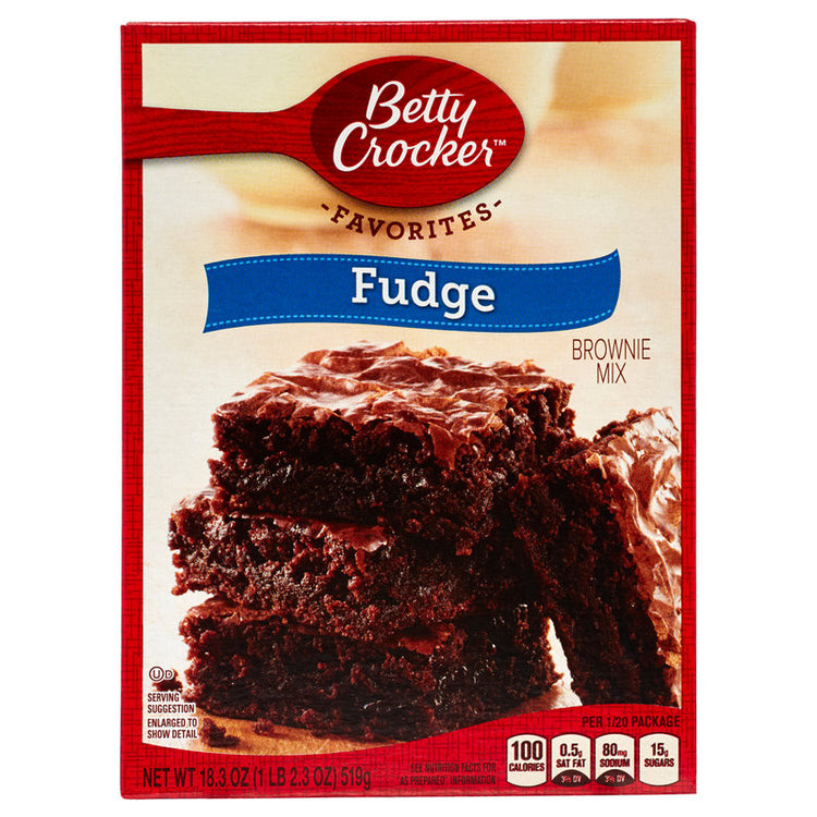 Betty Crocker Fudge Brownie Mix 18.3oz
