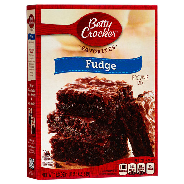 Betty Crocker Fudge Brownie Mix 18.3oz