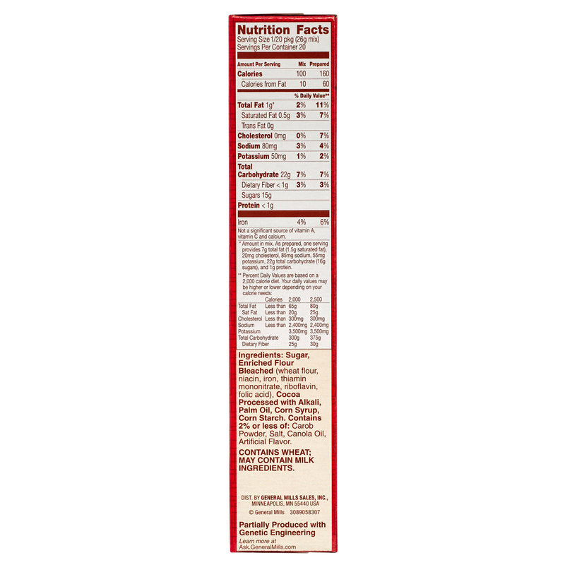Betty Crocker Fudge Brownie Mix 18.3oz