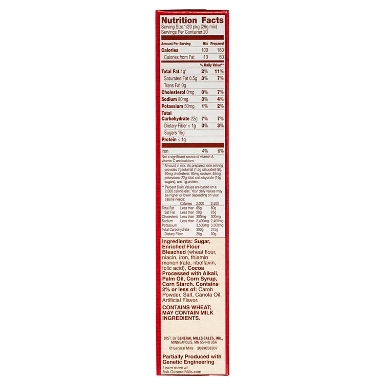 Betty Crocker Fudge Brownie Mix 18.3oz