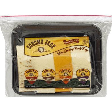 Sonoma Jack Wine Country Party Tray 12oz