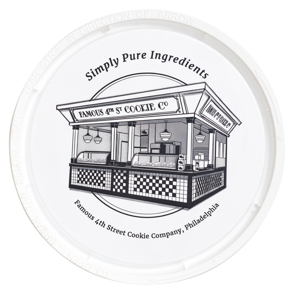 Frozen Chocolate Chip Cookie Dough Tub - Famous 4th Street Cookie Company - 16oz
