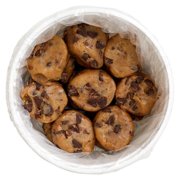 Frozen Chocolate Chip Cookie Dough Tub - Famous 4th Street Cookie Company - 16oz