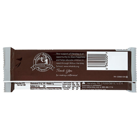 Hershey's Milk Chocolate Bar King Size 2.6oz