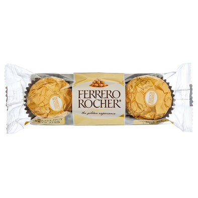 Ferrero Rocher Hazelnut Chocolate Candy 1.3oz